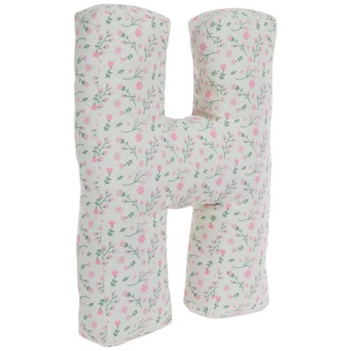 Floral Letter Pillow
