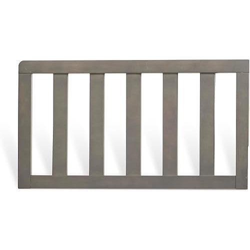 Child Craft Toddler Bed Guard Rail Converts Cottage, Sidney, and Hampton 4-in-1 Convertible Cribs into Toddler Bed, Made of Pinewood, Non-Toxic Finish (Dapper Gray)