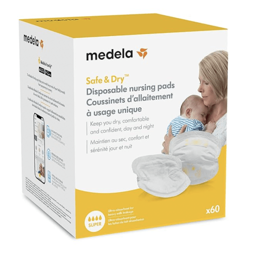 Medela Nursing Pads, Disposable Breast Pad, Pack of 60