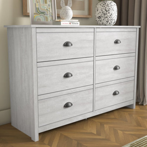 George Oliver Bhure 46" W 6 Drawer Dresser | Wayfair