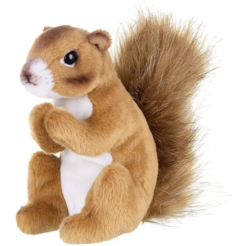 Bearington Collection Copper Plush Squirrel Stuffed Animal, 7 Inch - 7" Copper