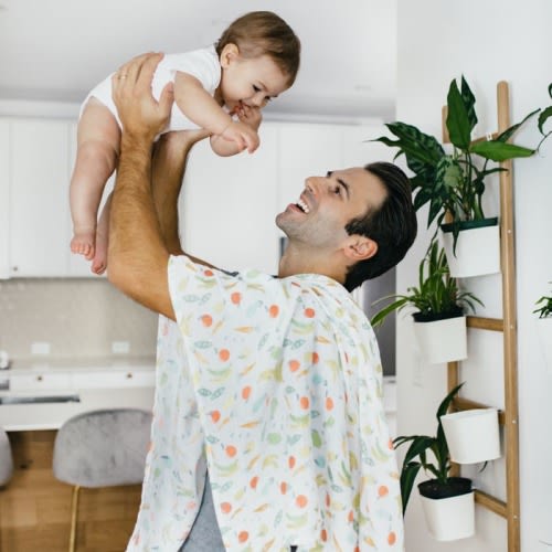 essentials cotton muslin swaddles 4 pack