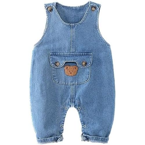 Baby Denim Dungarees Toddler Denim Jeans Overalls Infant Cute Jumpsuit Outfits