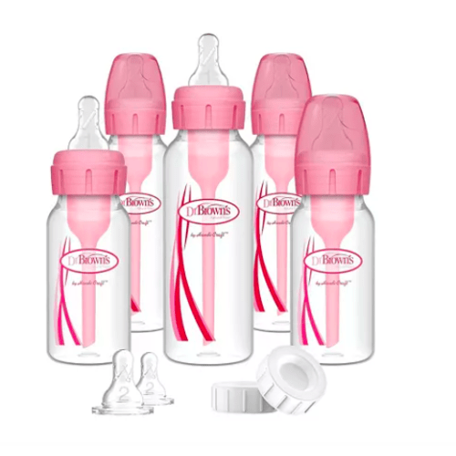 Anti-Colic Options+ Baby Bottle Newborn Feeding Set, 17 Pieces