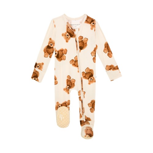 Freddy Teddy Fitted Footie Pajamas, 6-9M- Only a few left