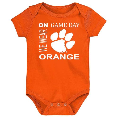 Clemson Tigers On Game Day Baby Onesie