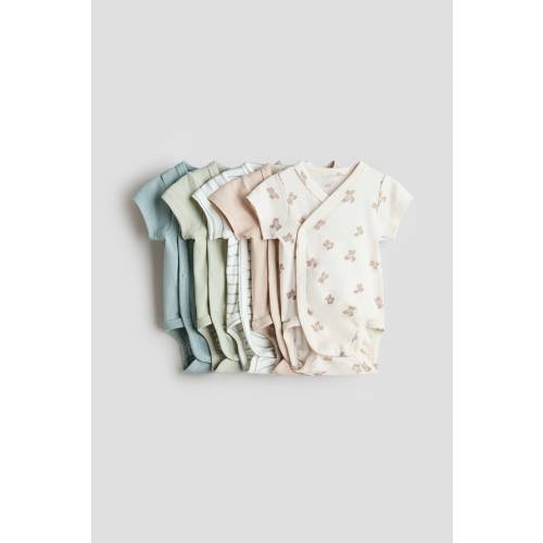 5-PACK COTTON BODYSUITS (3M)