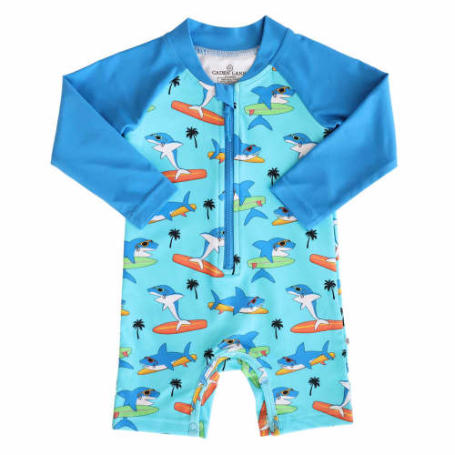 Long Sleeve Rash Guard Swim Romper Shortie | Best Sellers