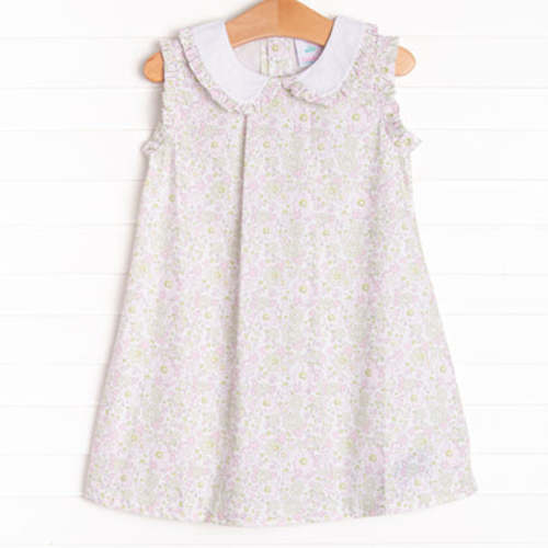 Greenhouse Gardens Dress, Pink – Stitchy Fish