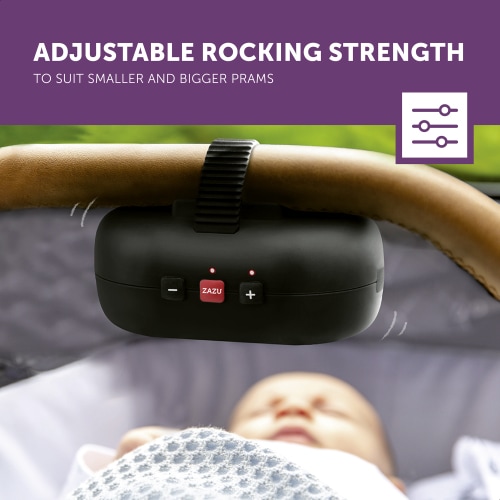 Robby Baby Rocker - fits on strollers, helps your child sleep