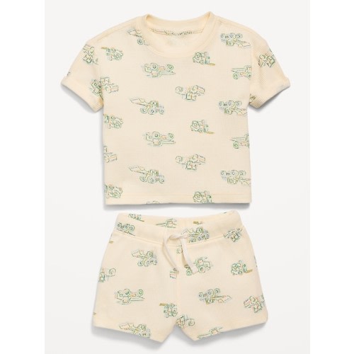 3M Short-Sleeve Top and Shorts Set