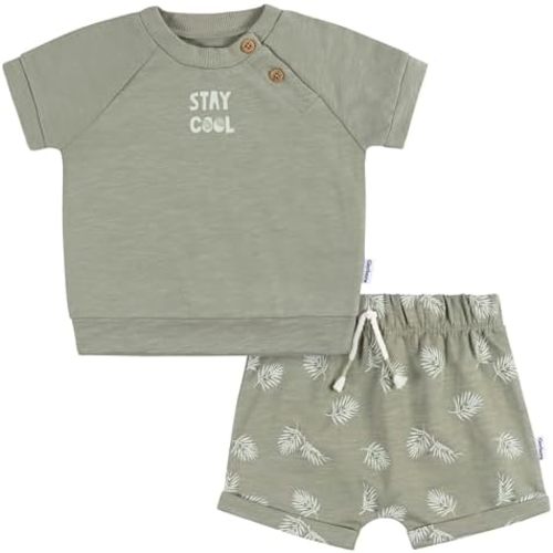 Gerber Baby Boys' T-Shirt and Shorts Set