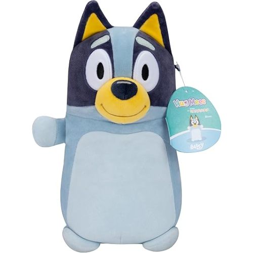 Squishmallows Original 10-Inch Bluey HugMees - Medium-Sized Ultrasoft Official Jazwares Plush