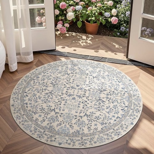 jinchan Zenith Round Rug 5ft Area Rug