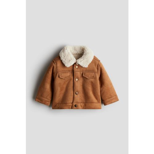 Jacket with Teddy Fleece Collar