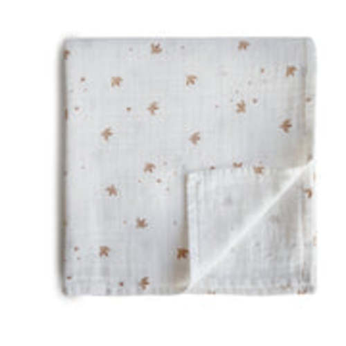 Organic Cotton Mushie Baby Muslin Swaddle Blanket