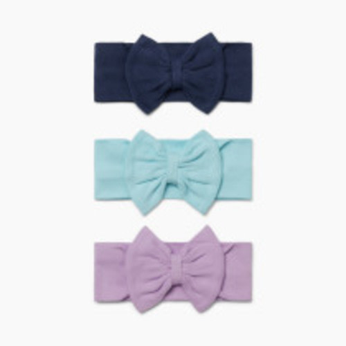 Small Story 3 Pack Headbands - Blue Range, 0-6 M