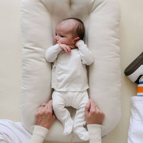 Snuggle Me Organic Lounger Curve - Natural
