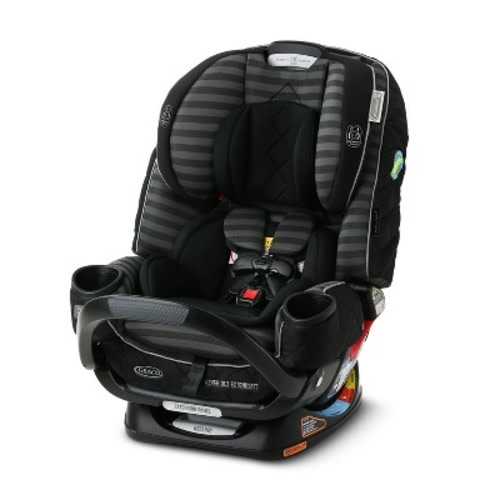 Graco Premier 4Ever DLX Extend2Fit 4-in-1 Convertible Car Seat with Anti-Rebound Bar, Color: Monte Carlo