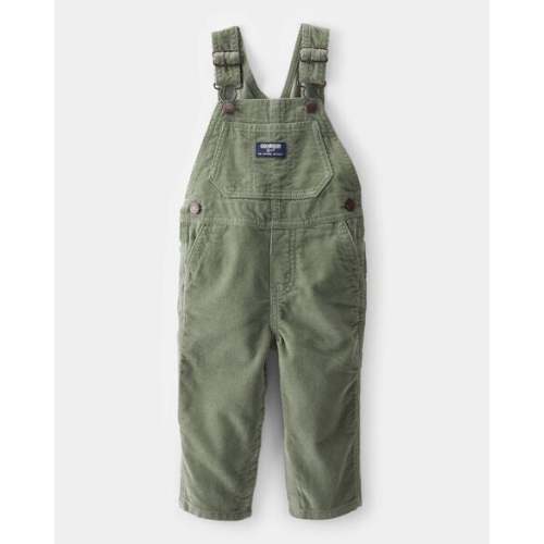 Baby Solid Corduroy Overalls - Green - OshKosh | Carter's