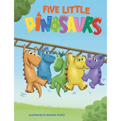 Five Little Dinosaurs - Children's Chunky Padded Board Book - Friendship