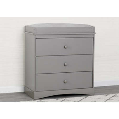 Skylar 3 Drawer Dresser with Changing Top and Interlocking Drawers | Delta Children