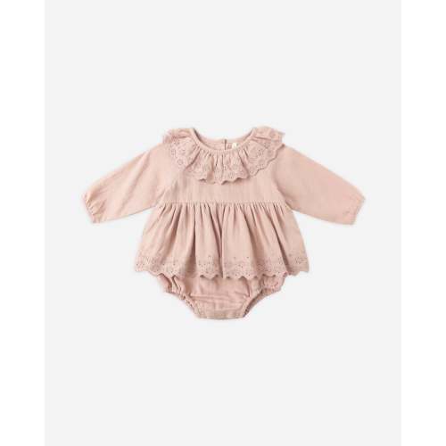 Thalia Romper || Rose – Quincy Mae