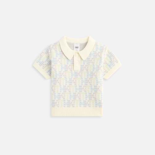 Kith Baby Monogram Tilden Polo - Polar