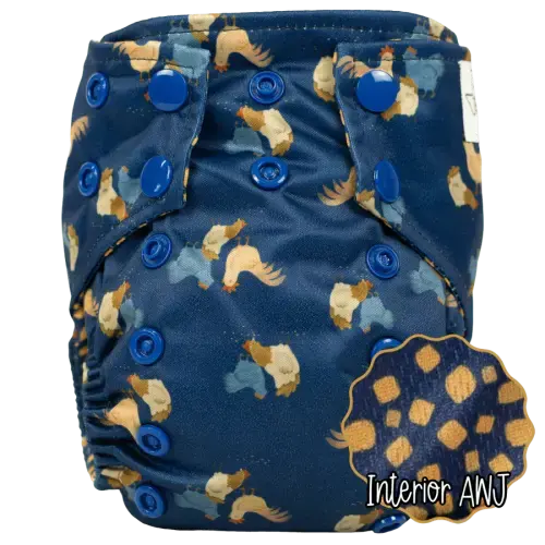 Tiny Tushies Newborn AIO Cloth Diaper