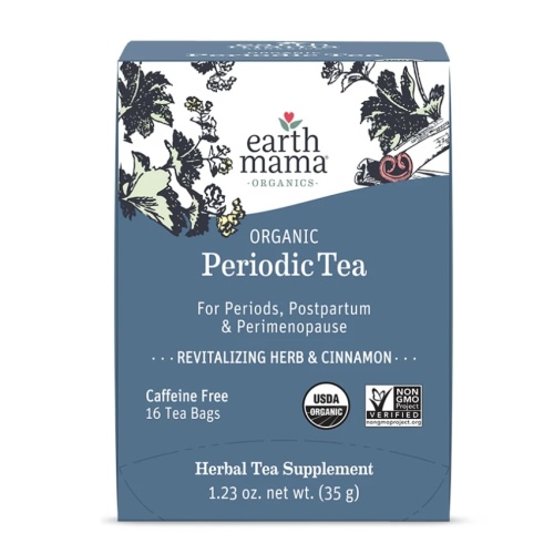 Organic Periodic Tea for Menstruation | Earth Mama