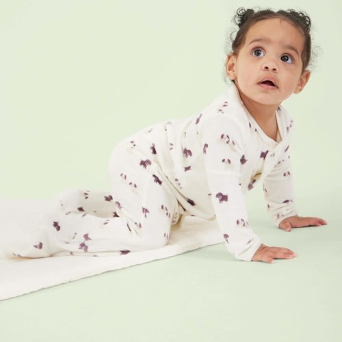 puppy love velour magnetic parent favorite footie – Magnetic Me