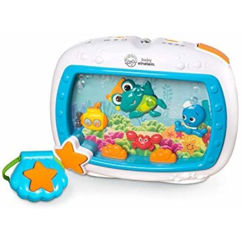 Baby Einstein Sea Dreams Soother Crib Toy with Remote, Lights and Melodies for Newborns and up - Sea Dreams Soother + Remote