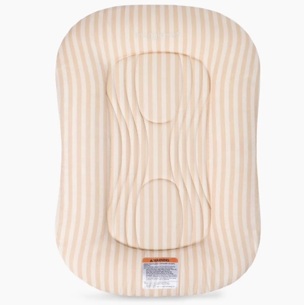 Infant Lounger Wave | Oat Stripe