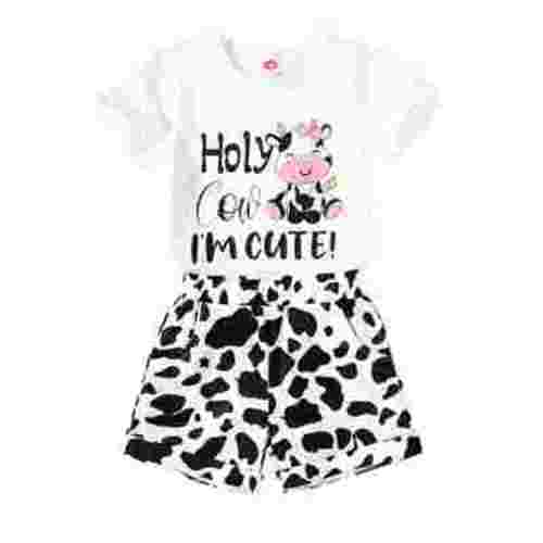 Younger Tree Toddler Baby Girl Summer Clothes Set Short Sleeve T-Shirt Shorts 2pcs Outfits for 12-18 Months
