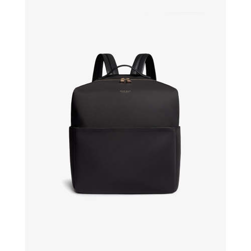 Stevie Backpack Nylon Full - Black & Gold