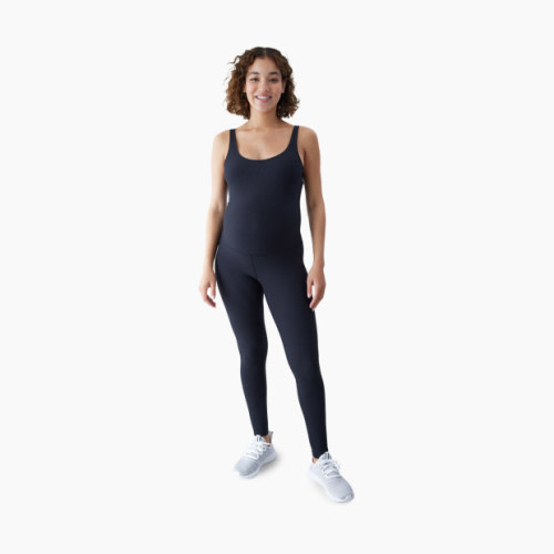 Ingrid and Isabel Full Length Bodysuit - Black, L