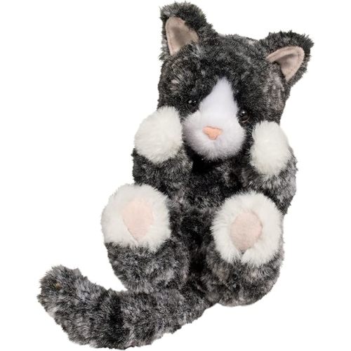 Douglas Lil' Baby Black & White Kitten Plush Stuffed Animal
