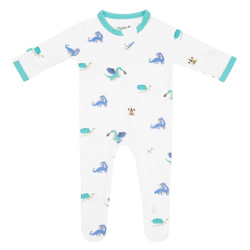 Zippered Footie in Dragon