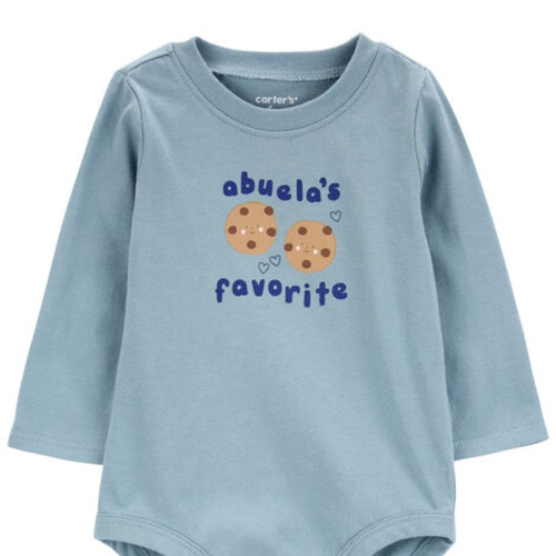 Baby Abuela's Favorite Cookie Bodysuit