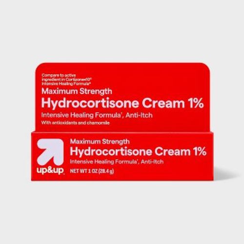 Anti-Itch 1% Hydrocortisone Maximum Strength Intensive Healing Cream - 1oz - up&up™
