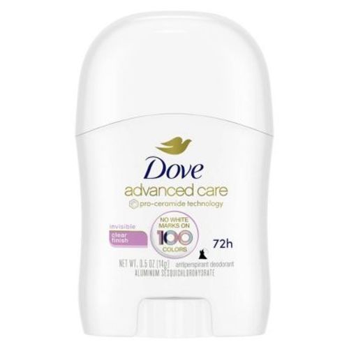 Dove Beauty Advanced Care Clear Finish Invisible Antiperspirant & Mini Deodorant Stick - Trial Size - 0.5oz