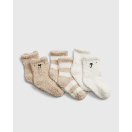 Baby Fuzzy Socks (3-Pack)
