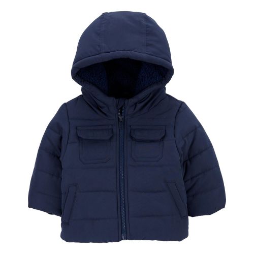 Baby Zip-Up Hooded Puffer - Carter's | Carter's