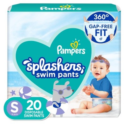 Pampers Splashers Disposable Swim Pants - (Select Size and Count)