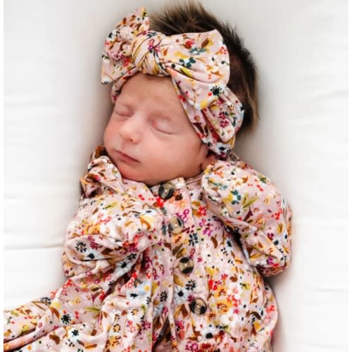 Penelope Newborn Headband Bundle (Gown)