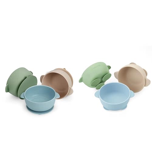 PandaEar 6 Pack Baby Bowls