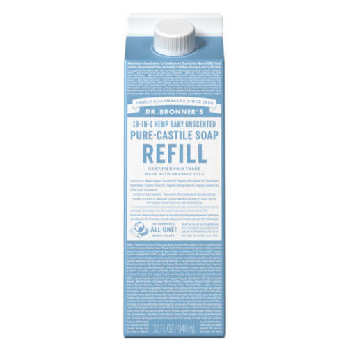 Buy Unscented Castile Baby Soap Refill Cartons - Reduce Plastic
– Dr. Bronner's