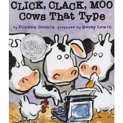 Click, Clack, Moo: Cows That Type (A Click Clack Book)
