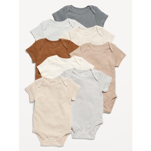 Unisex Bodysuit 8-Pack for Baby