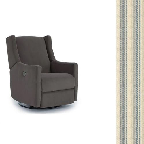 Storytime by Best Chairs Lillian Power Swivel Glider Recliner  - Cottage 23942